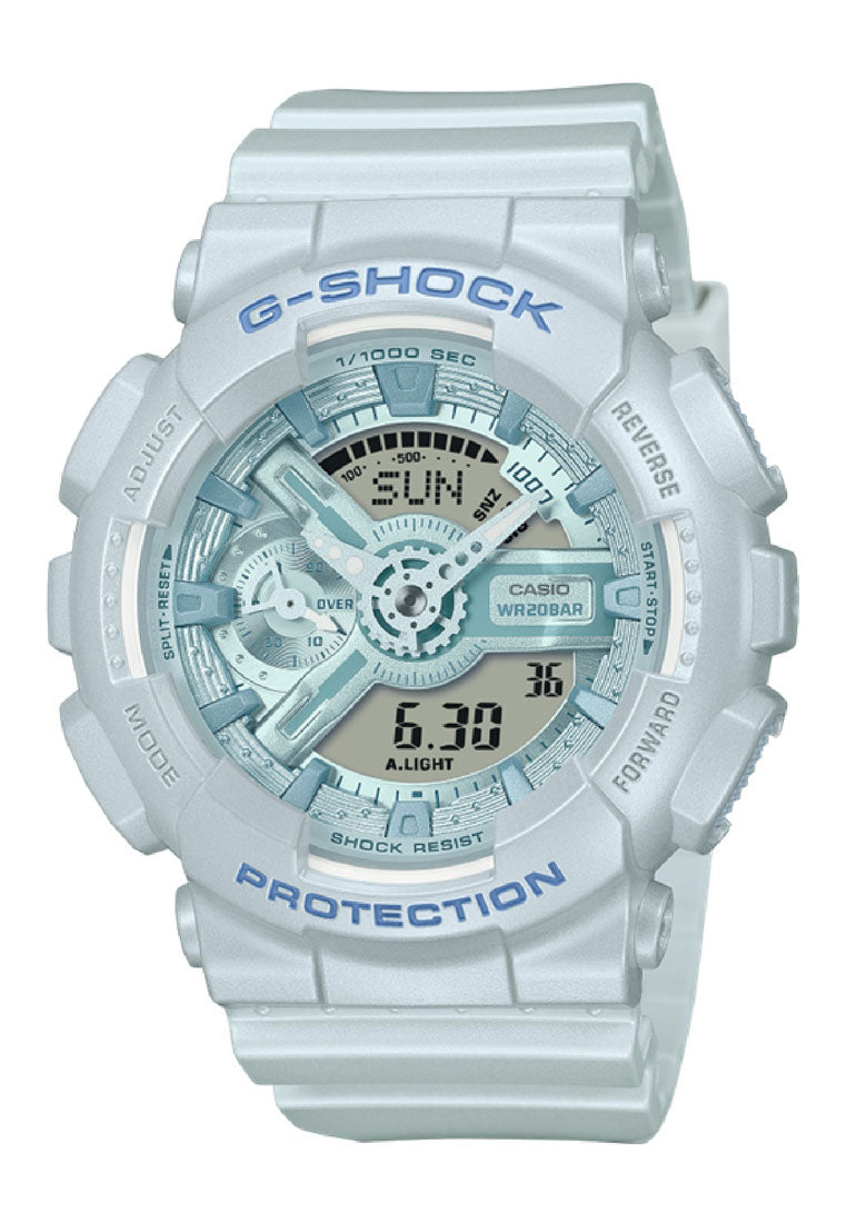 Casio G-shock Women GMA-S110ST-2A Digital Analog Rubber Strap Watch For Women-Watch Portal Philippines