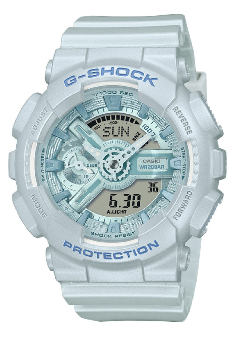 Casio G-shock Women GMA-S110ST-2A Digital Analog Rubber Strap Watch For Women-Watch Portal Philippines