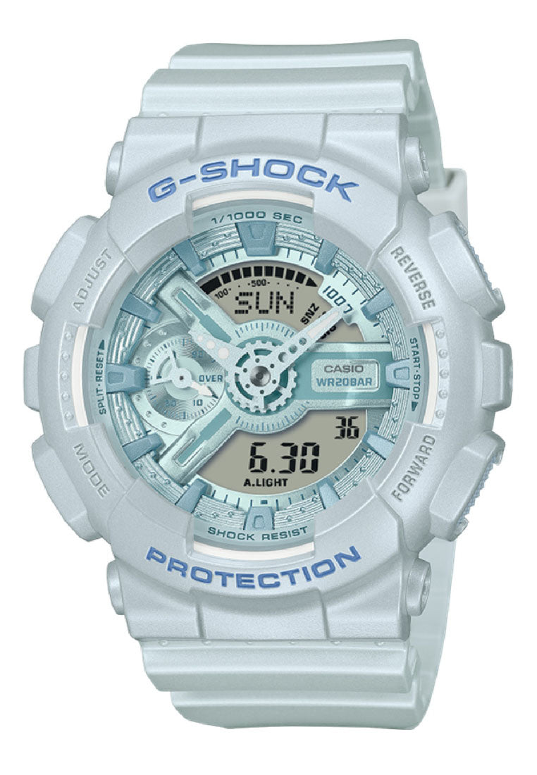 Casio G-shock Women GMA-S110ST-2A Digital Analog Rubber Strap Watch For Women-Watch Portal Philippines