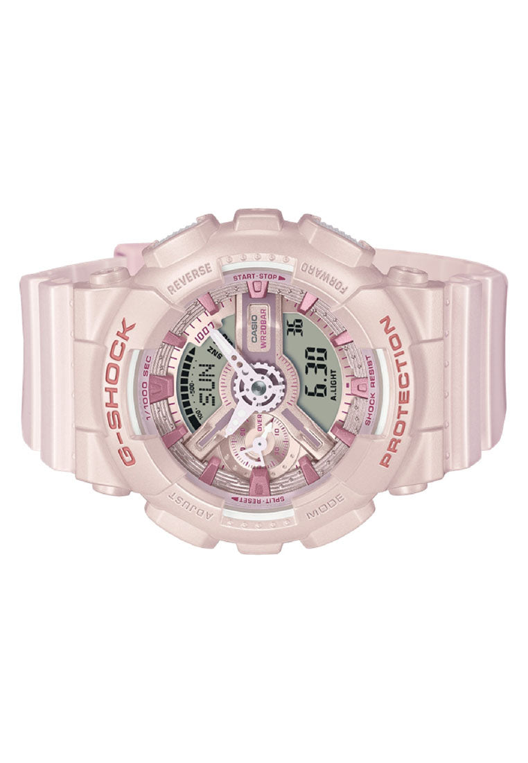 Casio G-shock Women GMA-S110ST-4A Digital Analog Rubber Strap Watch For Women-Watch Portal Philippines