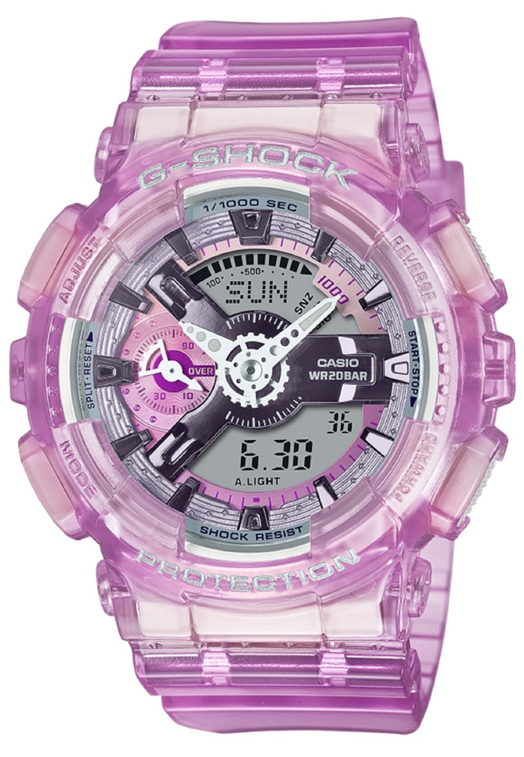 Casio G-shock Women GMA-S110XG-4ADR Rubber Strap Digital Analog Watch for Women-Watch Portal Philippines