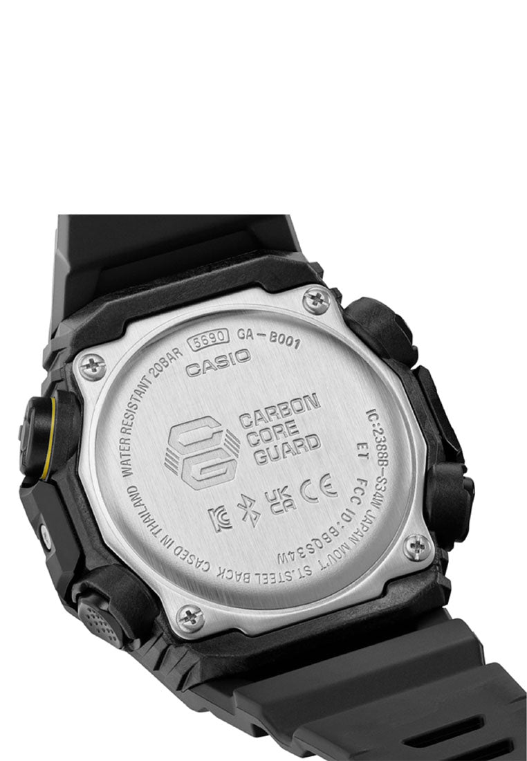Casio GA-B001CY-1A Digital Analog Rubber Strap Watch for Men-Watch Portal Philippines