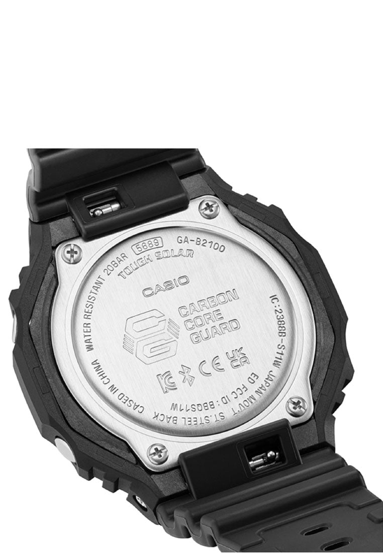 Casio GA-B2100CY-1A Digital Analog Rubber Strap Watch for Men-Watch Portal Philippines
