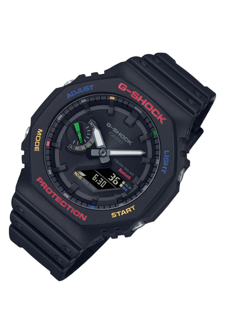 Casio GA-B2100FC-1A Digital Analog Rubber Strap Watch for Men-Watch Portal Philippines