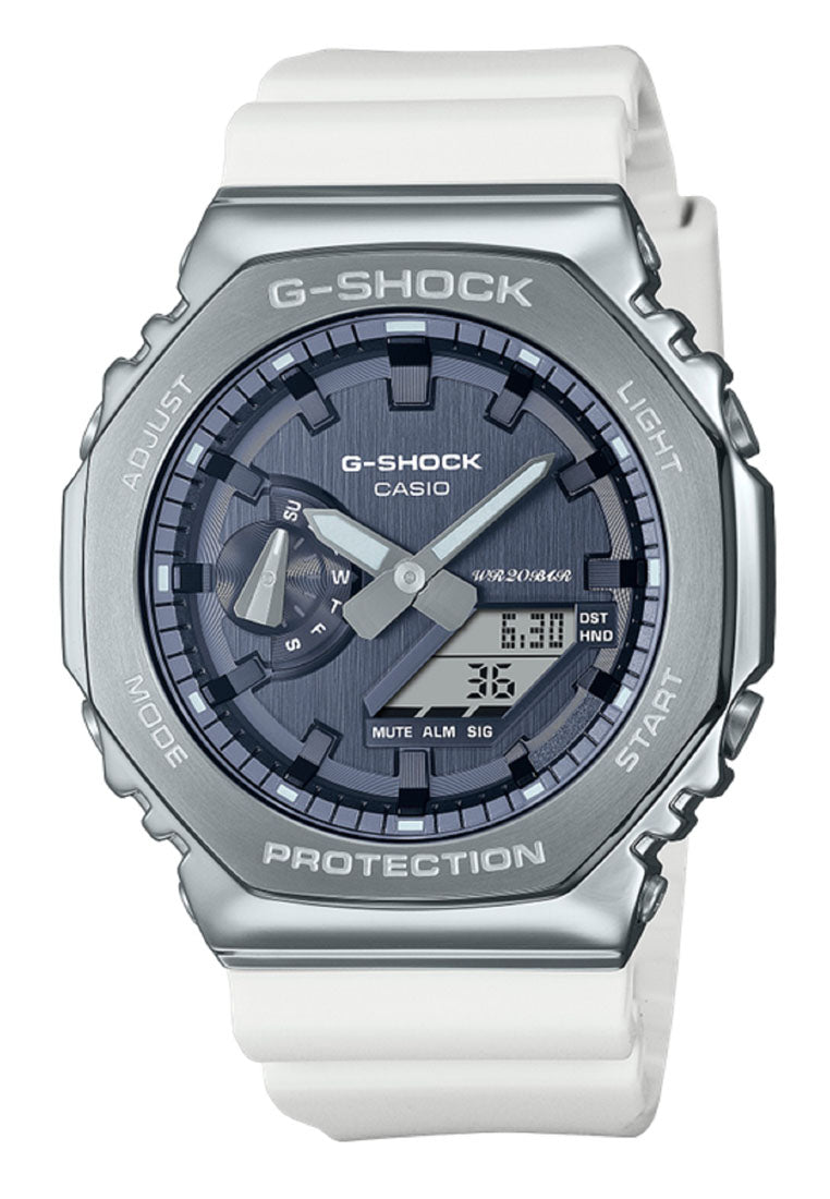 Casio GM-2100WS-7A Digital Analog Rubber Strap Watch for Men-Watch Portal Philippines