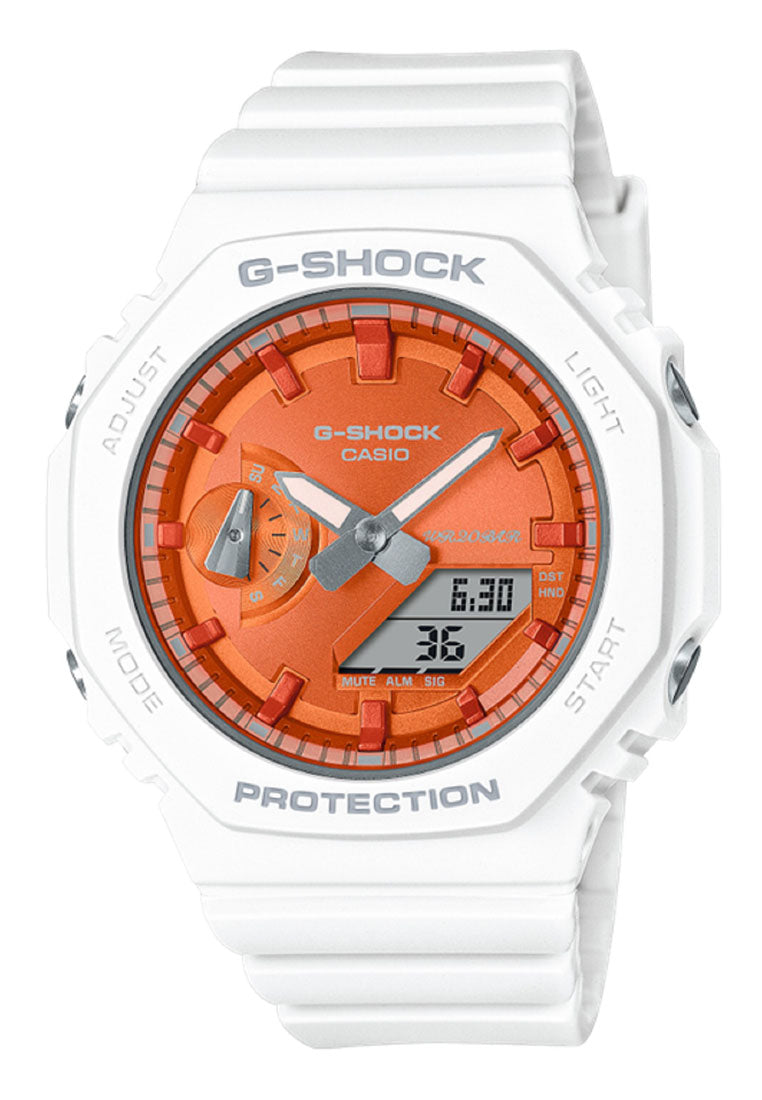 Casio GMA-S2100WS-7A Digital Analog Rubber Strap Watch for Women-Watch Portal Philippines