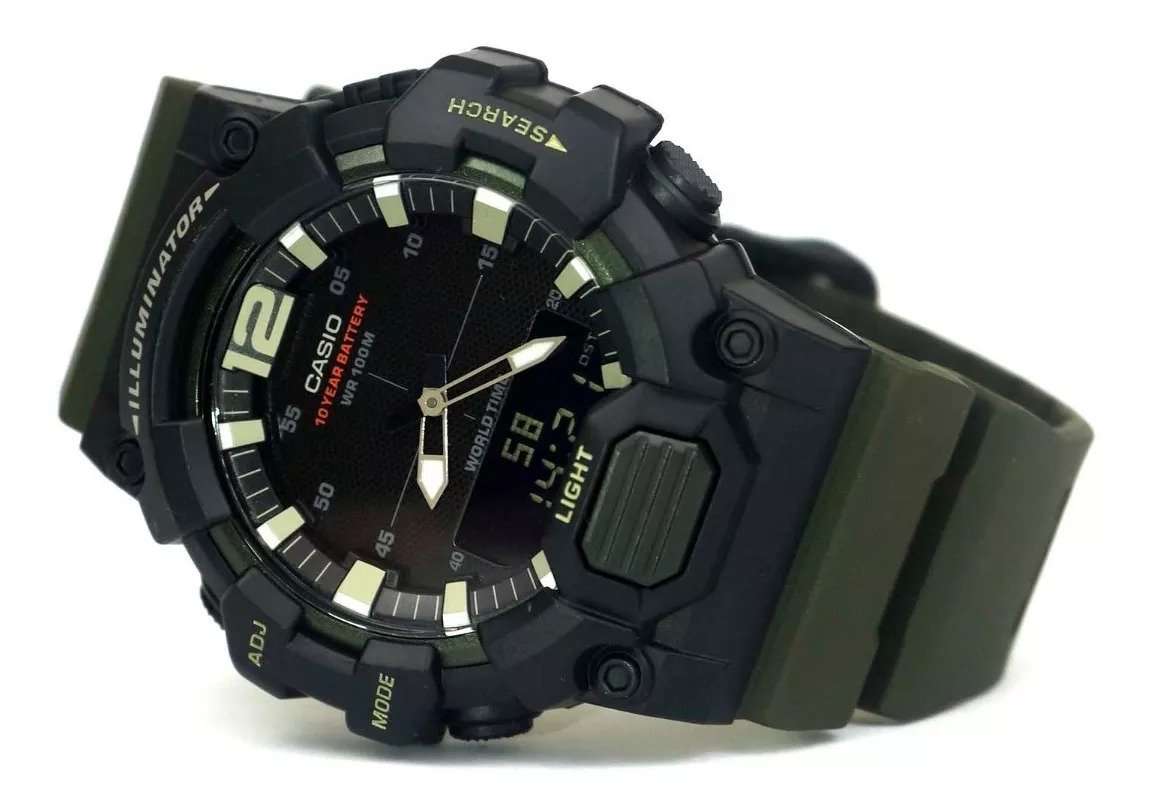 Casio HDC-700-3AVDF Black Resin Strap Watch for Men-Watch Portal Philippines