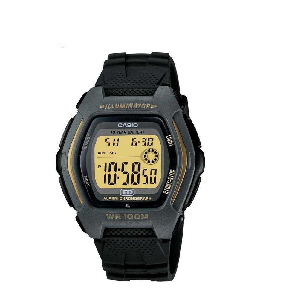 Casio HDD-600G-9AVDF Black Resin Strap Watch for Men-Watch Portal Philippines