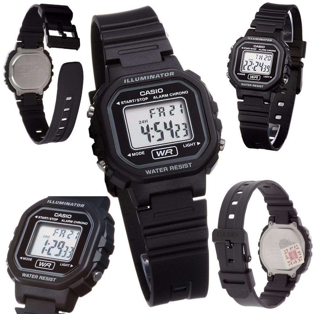 Casio LA-20WH-1ADF Black Resin Watch for Women-Watch Portal Philippines