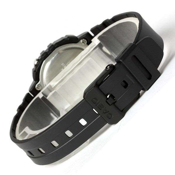 Casio LA-20WH-4ADF Black Resin Strap Watch for Women-Watch Portal Philippines