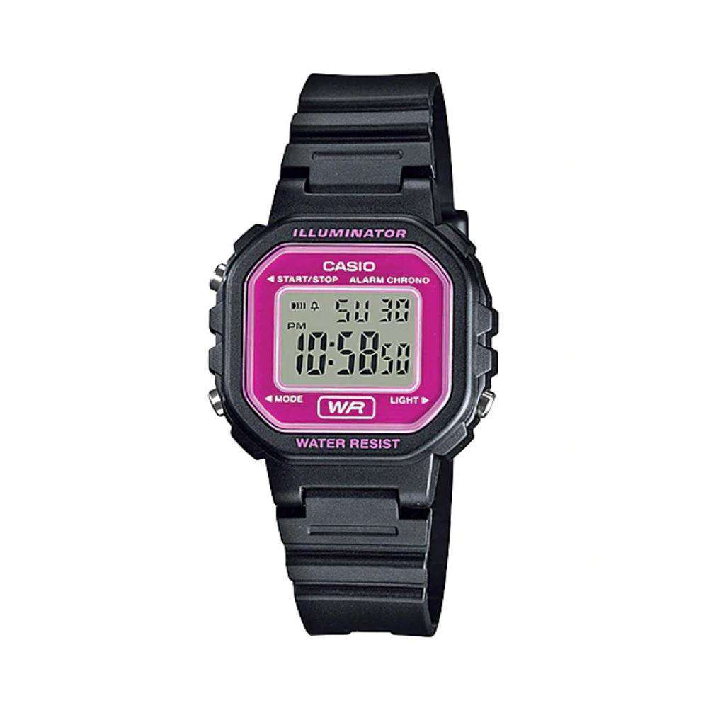 Casio LA-20WH-4ADF Black Resin Strap Watch for Women-Watch Portal Philippines