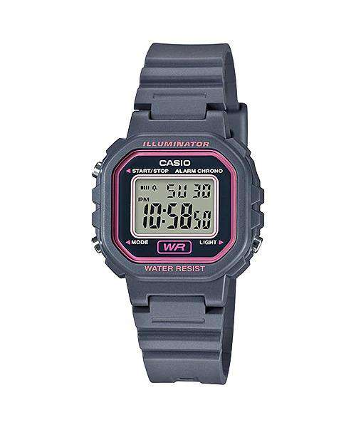 Casio LA-20WH-8ADF Grey Resin Strap Watch for Women-Watch Portal Philippines