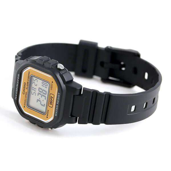 Casio LA-20WH-9ADF Black Resin Strap Watch for Women-Watch Portal Philippines