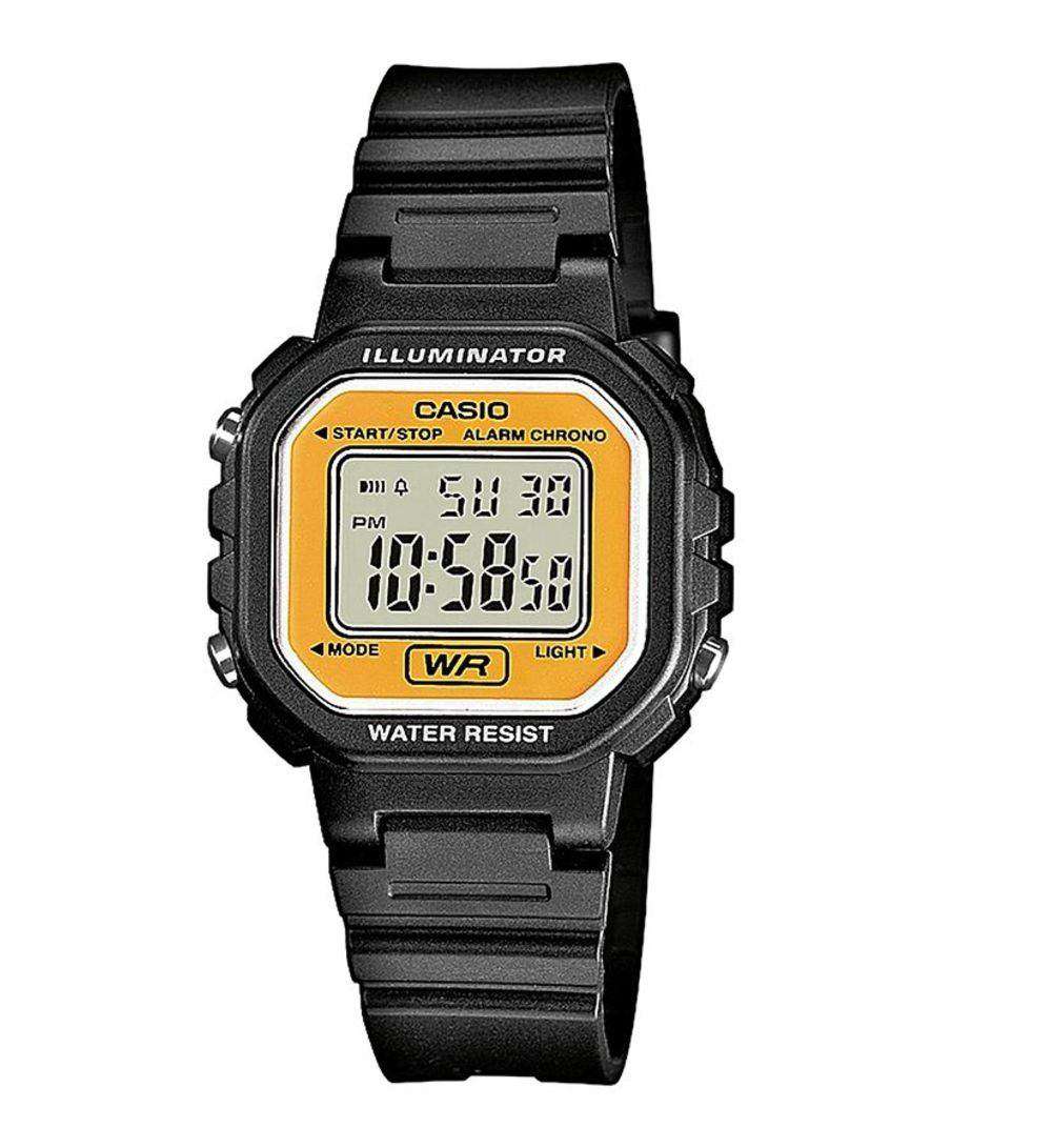 Casio LA-20WH-9ADF Black Resin Strap Watch for Women-Watch Portal Philippines