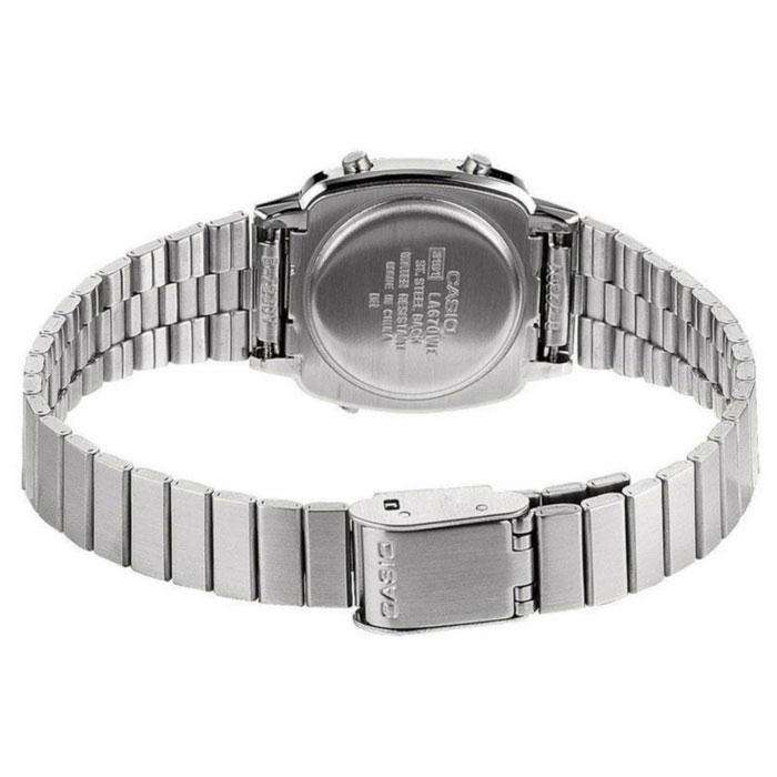 Casio LA670WA-2DF Silver Stainless Watch for Women-Watch Portal Philippines