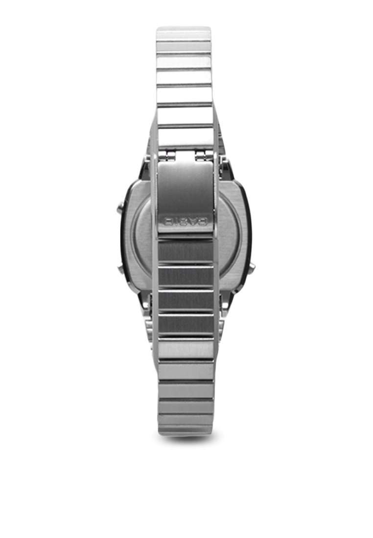 Casio LA670WA-7DF Silver Stainless Watch for Women-Watch Portal Philippines