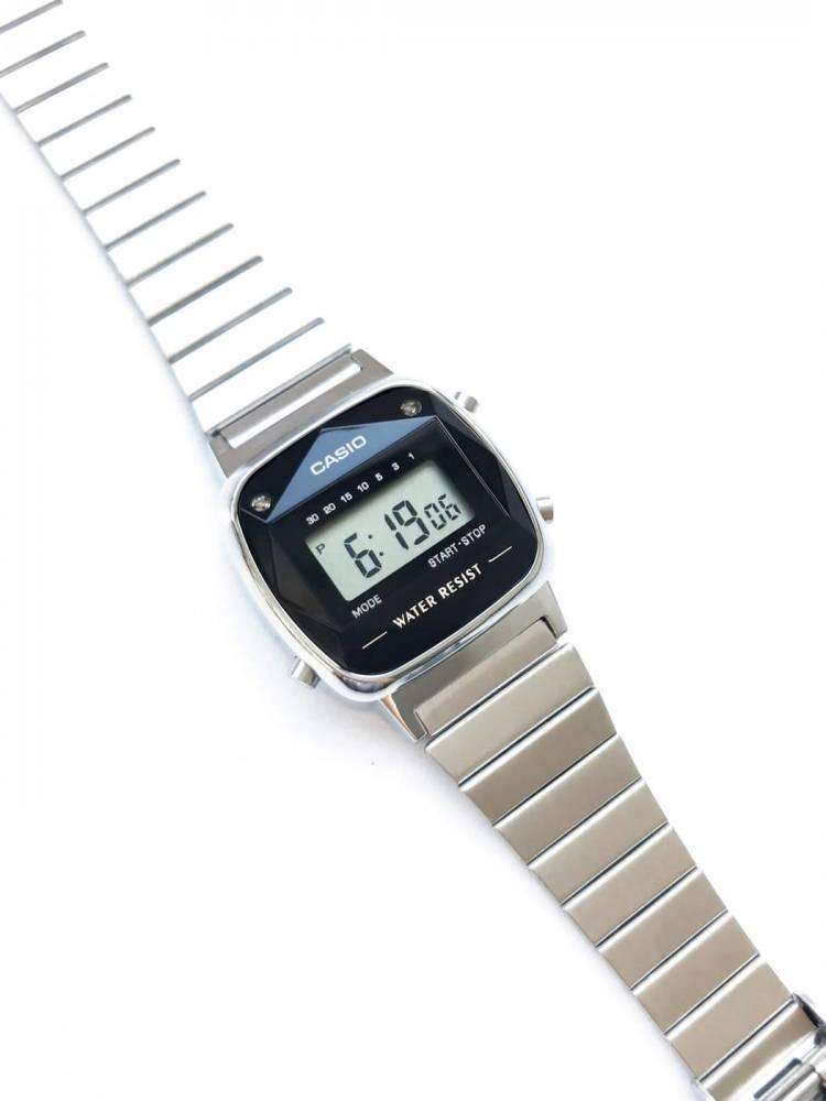 Casio LA670WAD-1DF Silver Stainless Watch for Women-Watch Portal Philippines