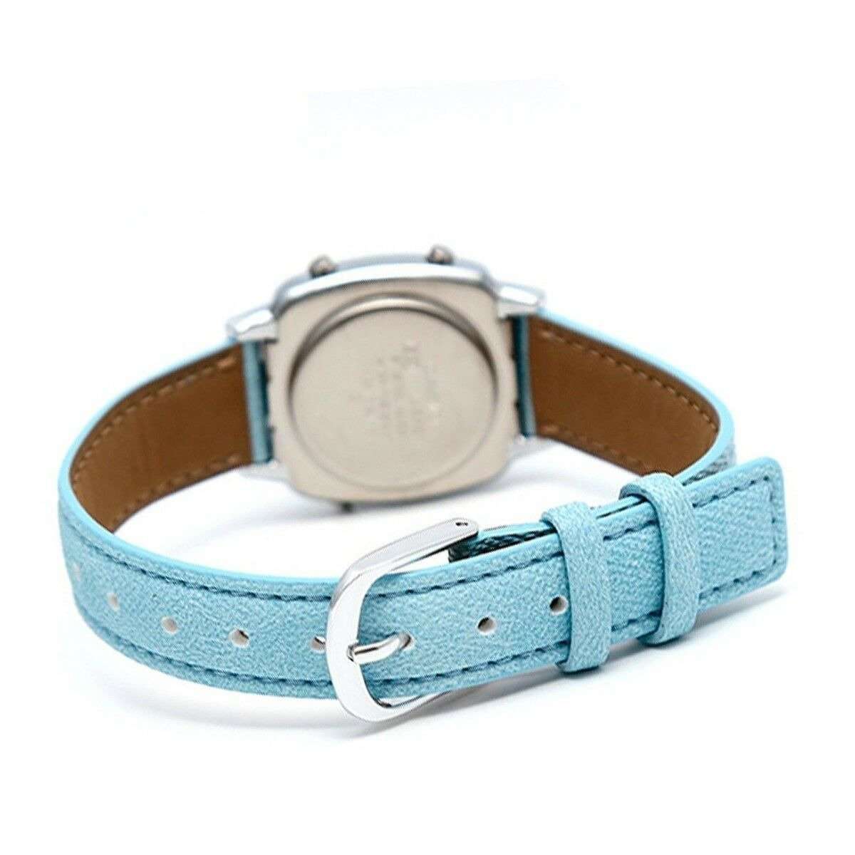 Casio LA670WL-2ADF Light Blue Leather Strap Watch for Women-Watch Portal Philippines