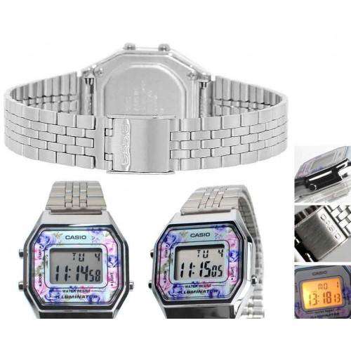 Casio LA680WA-2CDF Silver Stainless Watch for Women-Watch Portal Philippines