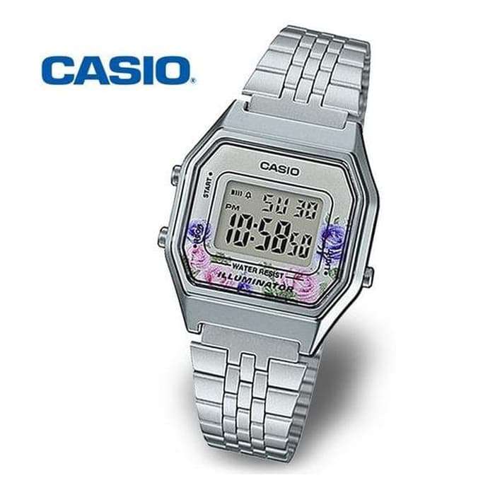 Casio LA680WA-4C Silver Stainless Watch for Women-Watch Portal Philippines