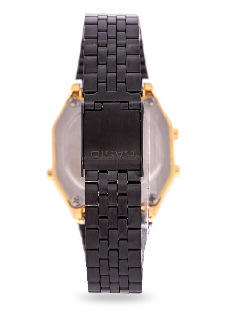 Casio LA680WEGB-1A Digital Stainless Steel Strap Watch For Women-Watch Portal Philippines