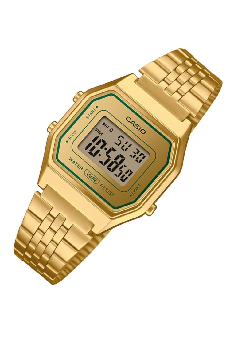 Casio LA680WEGV-9A Digital Stainless Steel Strap Watch For Women-Watch Portal Philippines