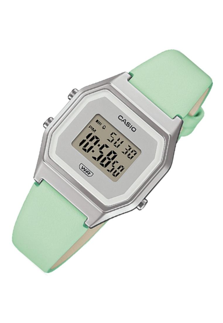 Casio LA680WEL-3DF Digital Leather Strap Watch For Women-Watch Portal Philippines