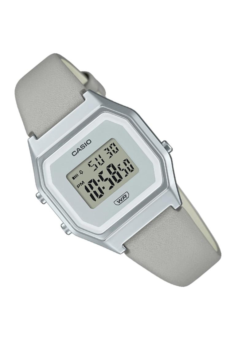 Casio LA680WEL-8DF Digital Leather Strap Watch For Women-Watch Portal Philippines