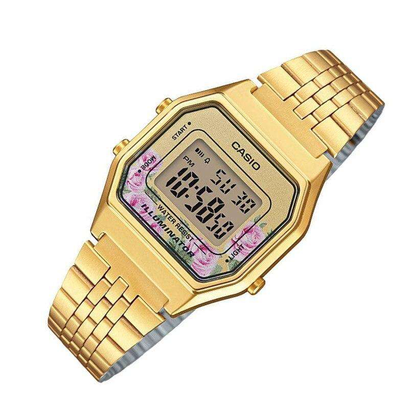 Casio LA680WGA-4CDF Gold Stainless Watch for Women-Watch Portal Philippines