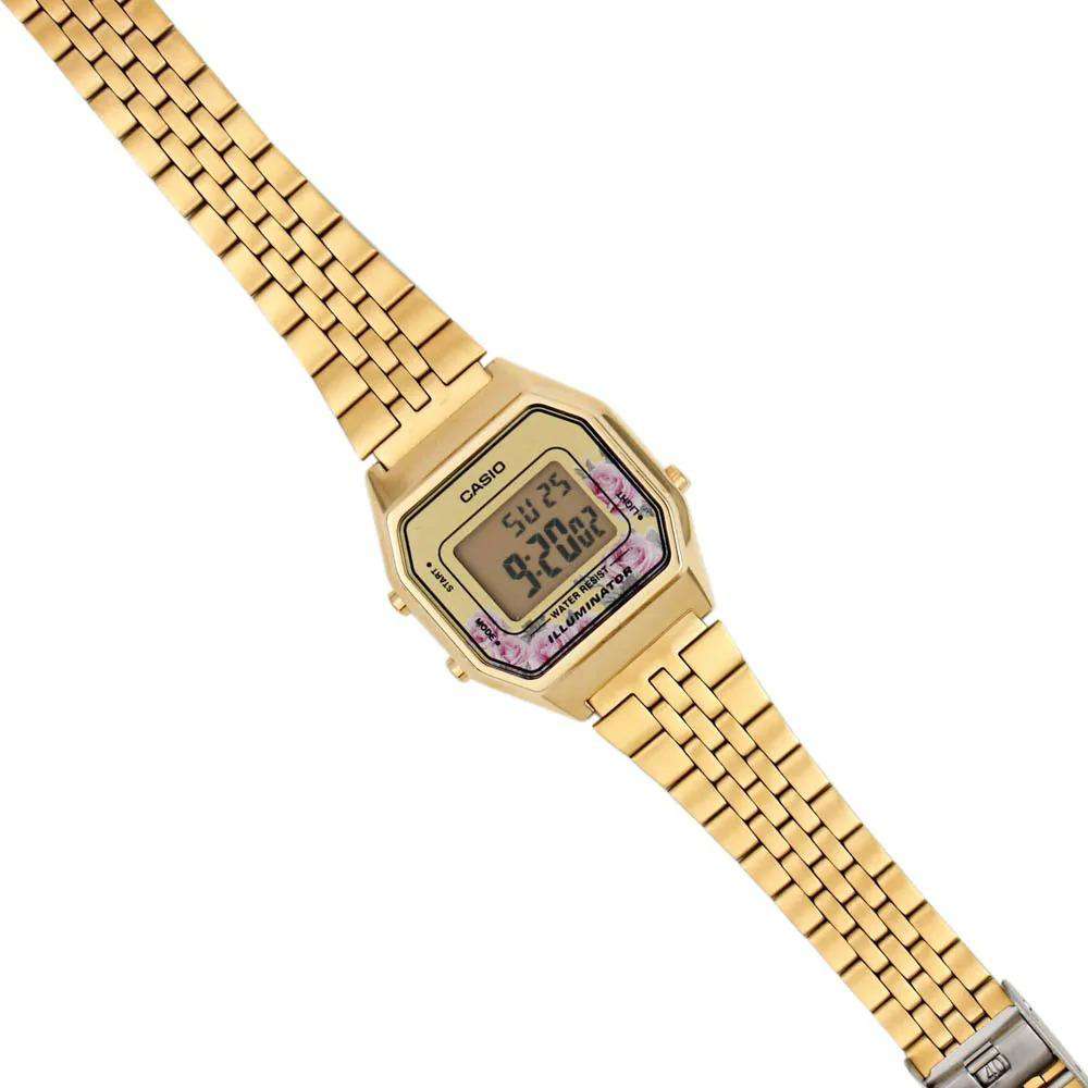 Casio LA680WGA-4CDF Gold Stainless Watch for Women-Watch Portal Philippines