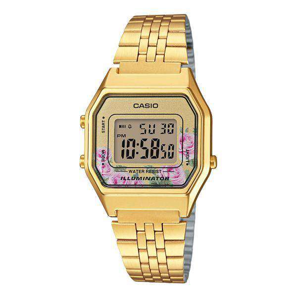 Casio LA680WGA-4CDF Gold Stainless Watch for Women-Watch Portal Philippines