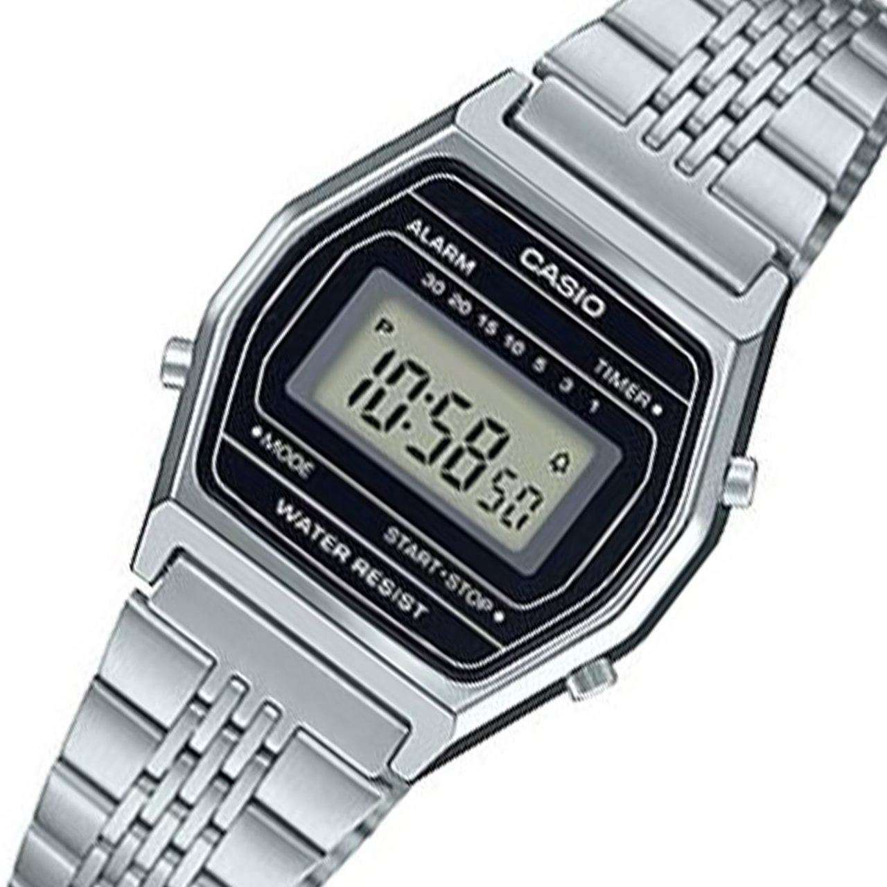 Casio LA690WA-1DF Silver Stainless Watch for Women-Watch Portal Philippines