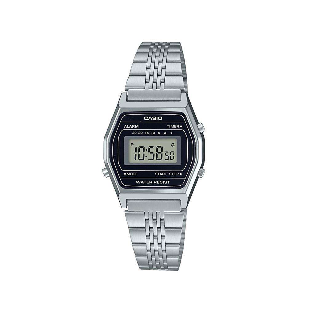 Casio LA690WA-1DF Silver Stainless Watch for Women-Watch Portal Philippines