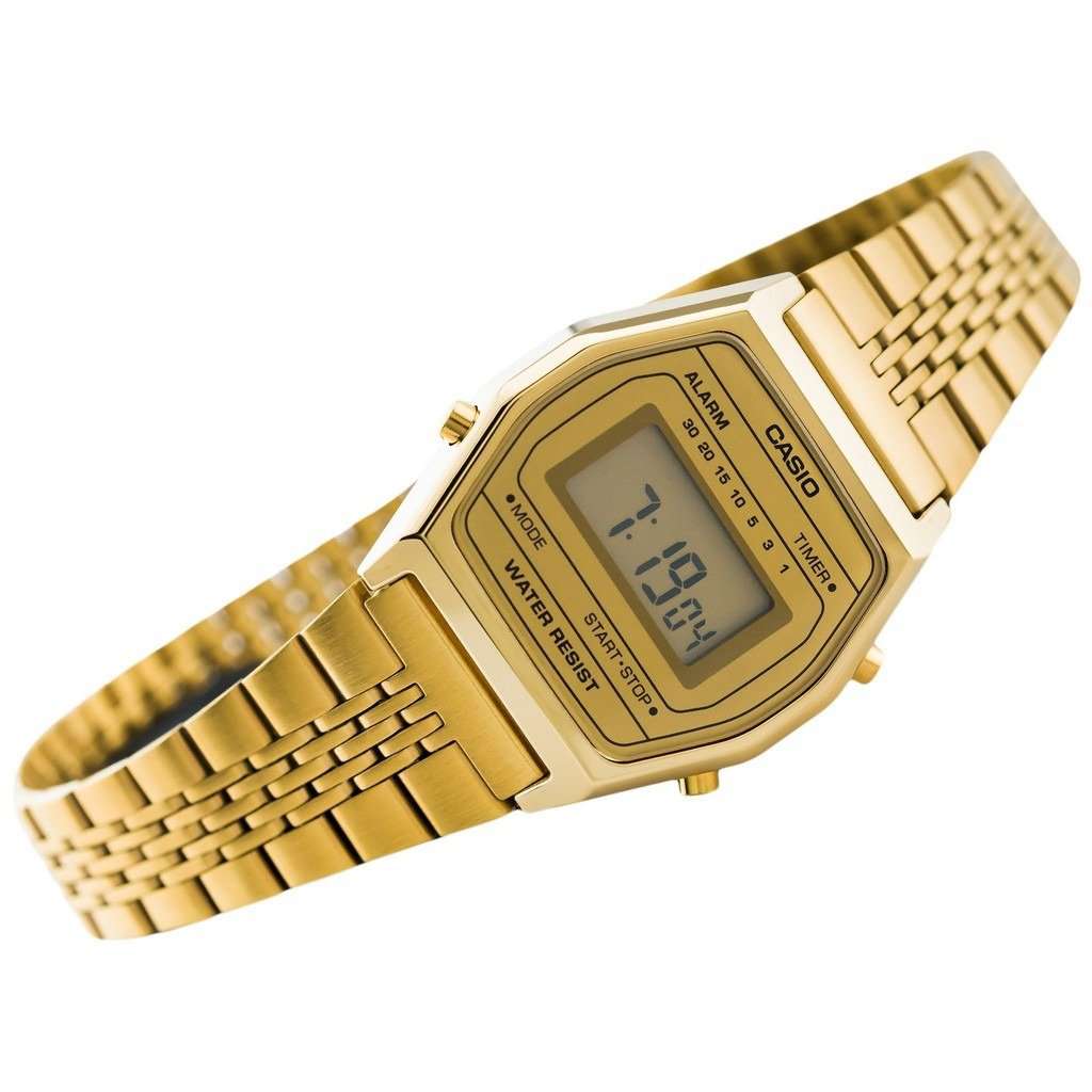 Casio LA690WGA-9DF Gold Watch for Women-Watch Portal Philippines