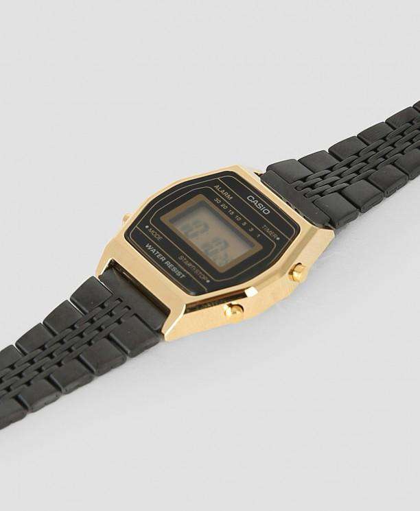 Casio LA690WGB-1DF Black Stainless Watch for Women-Watch Portal Philippines