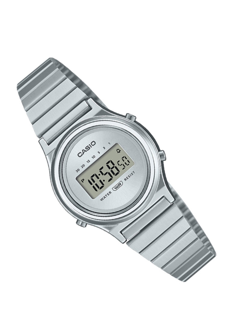 Casio LA700WE-7A Digital Stainless Steel Strap Watch For Women-Watch Portal Philippines