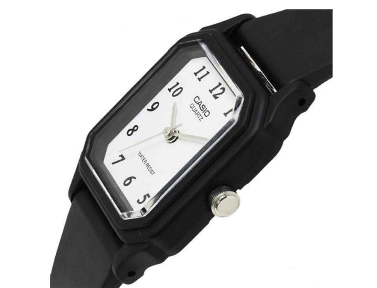 Casio LQ-142-7BDF Black Rubber Strap Watch for Women-Watch Portal Philippines