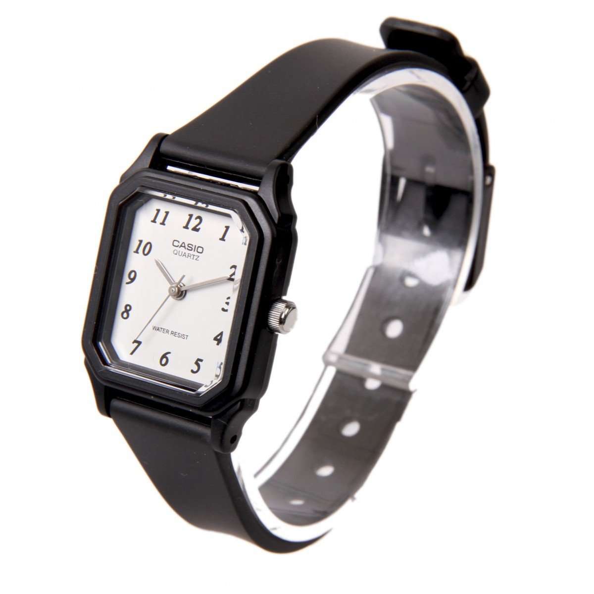 Casio LQ-142-7BDF Black Rubber Strap Watch for Women-Watch Portal Philippines