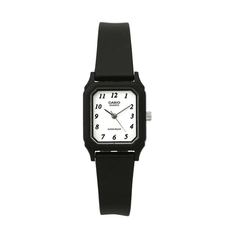 Casio LQ-142-7BDF Black Rubber Strap Watch for Women-Watch Portal Philippines