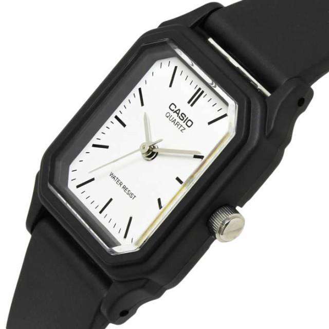 Casio LQ-142-7EDF Black Rubber Strap Watch for Women-Watch Portal Philippines