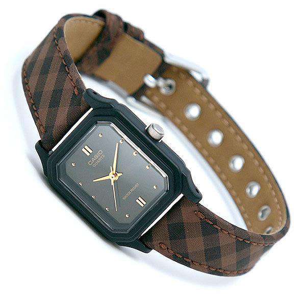 Casio LQ-142LB-1ADF Brown Leather Strap Watch for Women-Watch Portal Philippines