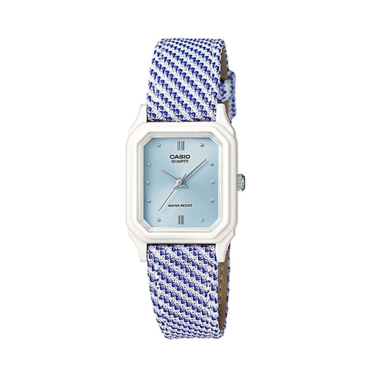 Casio LQ-142LB-2A2DF Blue Leather Strap Watch for Women-Watch Portal Philippines