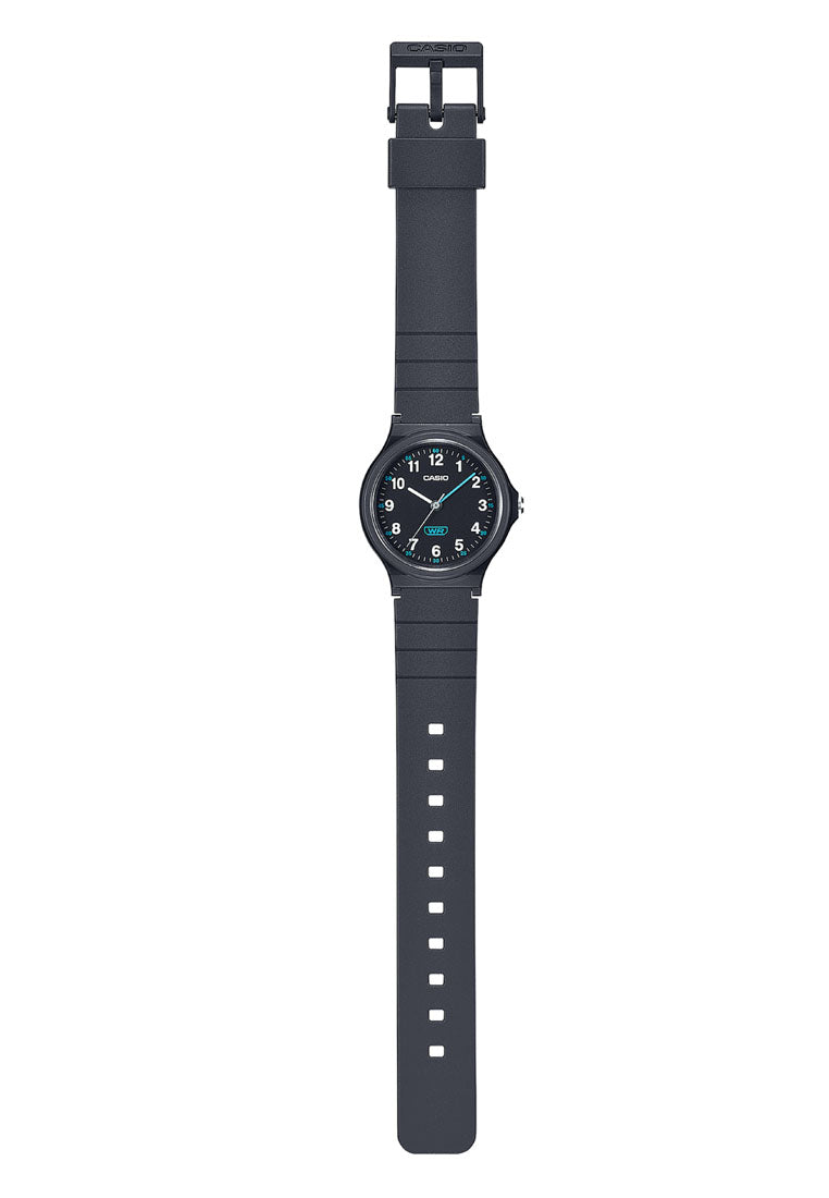 Casio LQ-24B-1B Analog Rubber Strap Watch for Women-Watch Portal Philippines