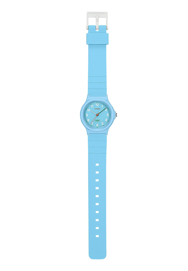 Casio LQ-24B-2B Analog Rubber Strap Watch for Women-Watch Portal Philippines