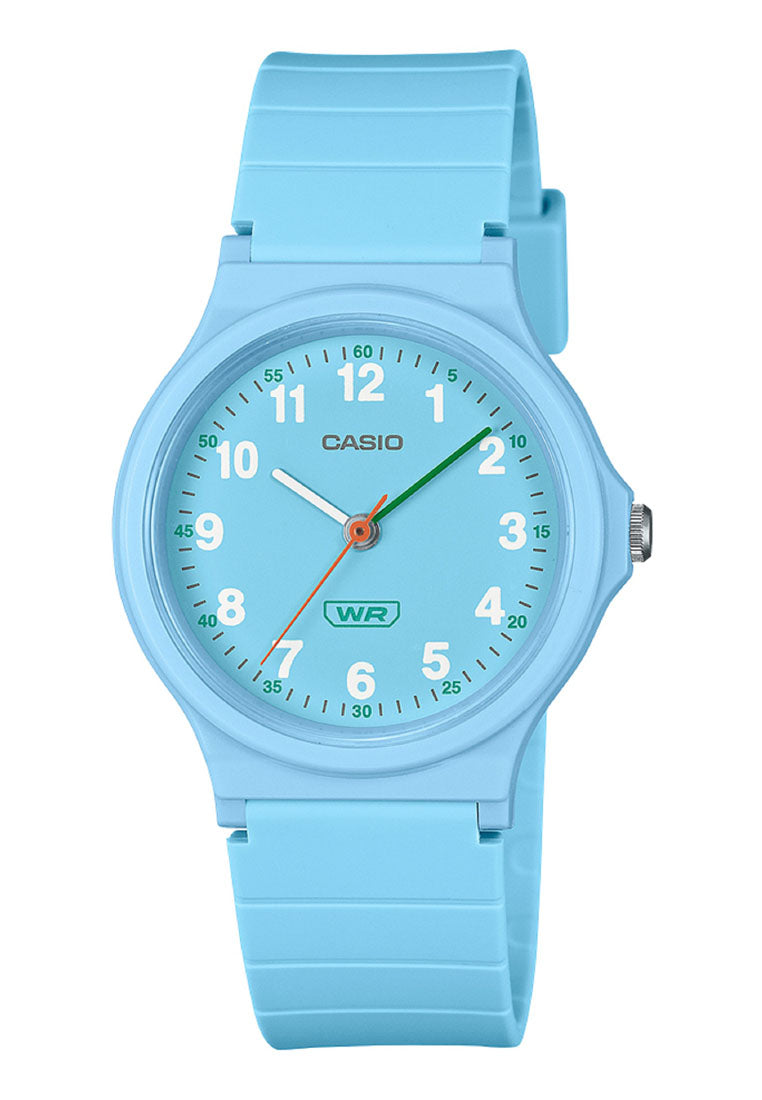 Casio LQ-24B-2B Analog Rubber Strap Watch for Women-Watch Portal Philippines