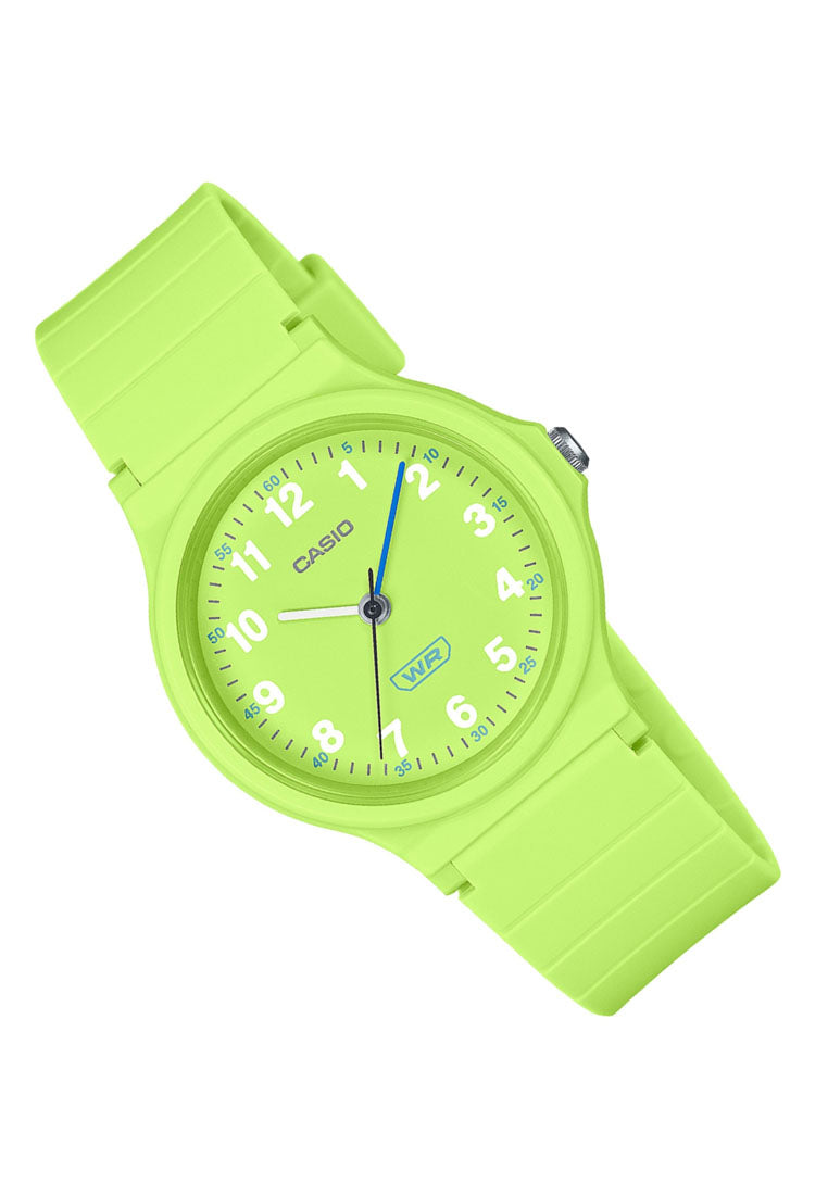 Casio LQ-24B-3B Analog Rubber Strap Watch for Women-Watch Portal Philippines