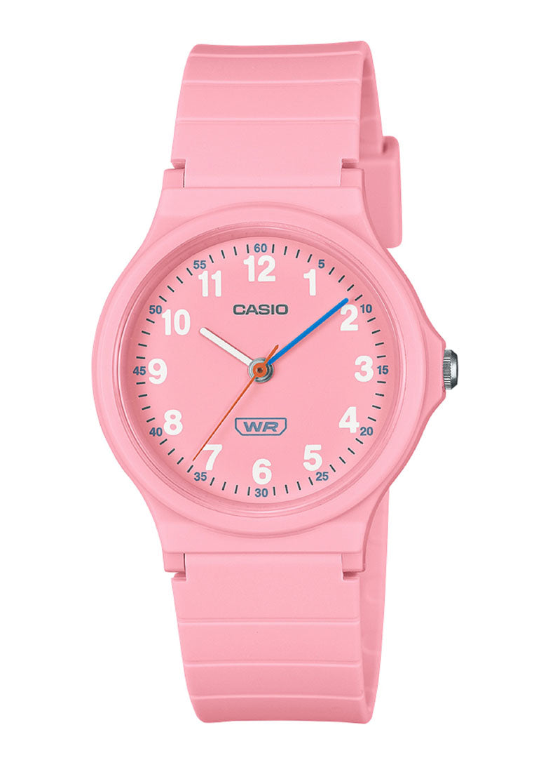 Casio LQ-24B-4B Analog Rubber Strap Watch for Women-Watch Portal Philippines