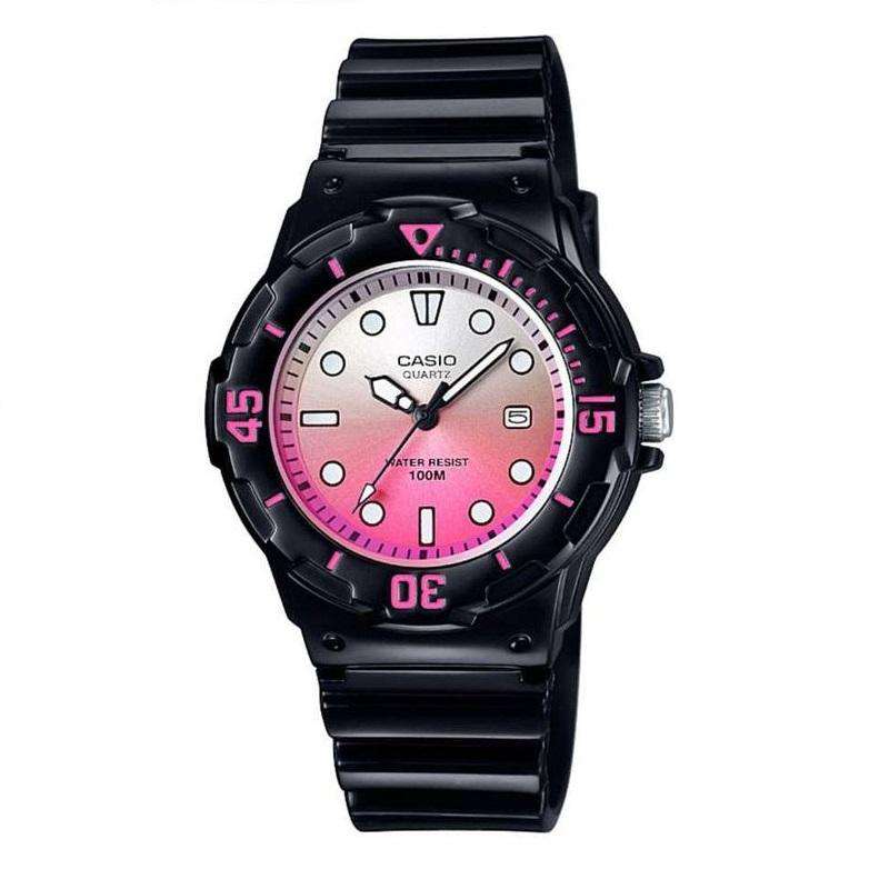 Casio LRW-200H-4EVDR Black Resin Strap Watch for Women-Watch Portal Philippines