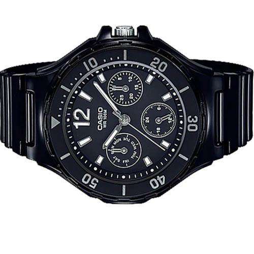 Casio LRW-250H-1A1 Black Resin Strap Watch for Women-Watch Portal Philippines