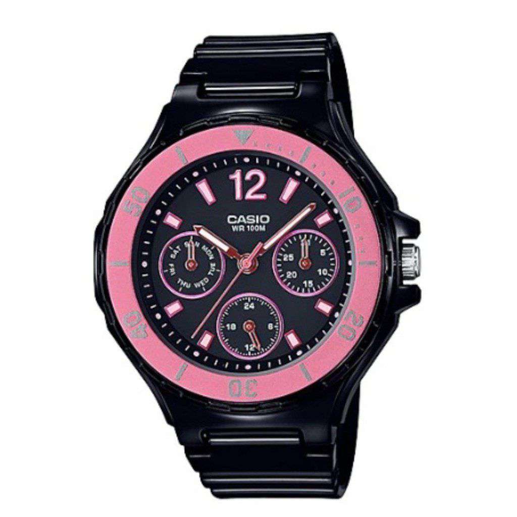 Casio LRW-250H-1A2 Black Resin Strap Watch for Women-Watch Portal Philippines